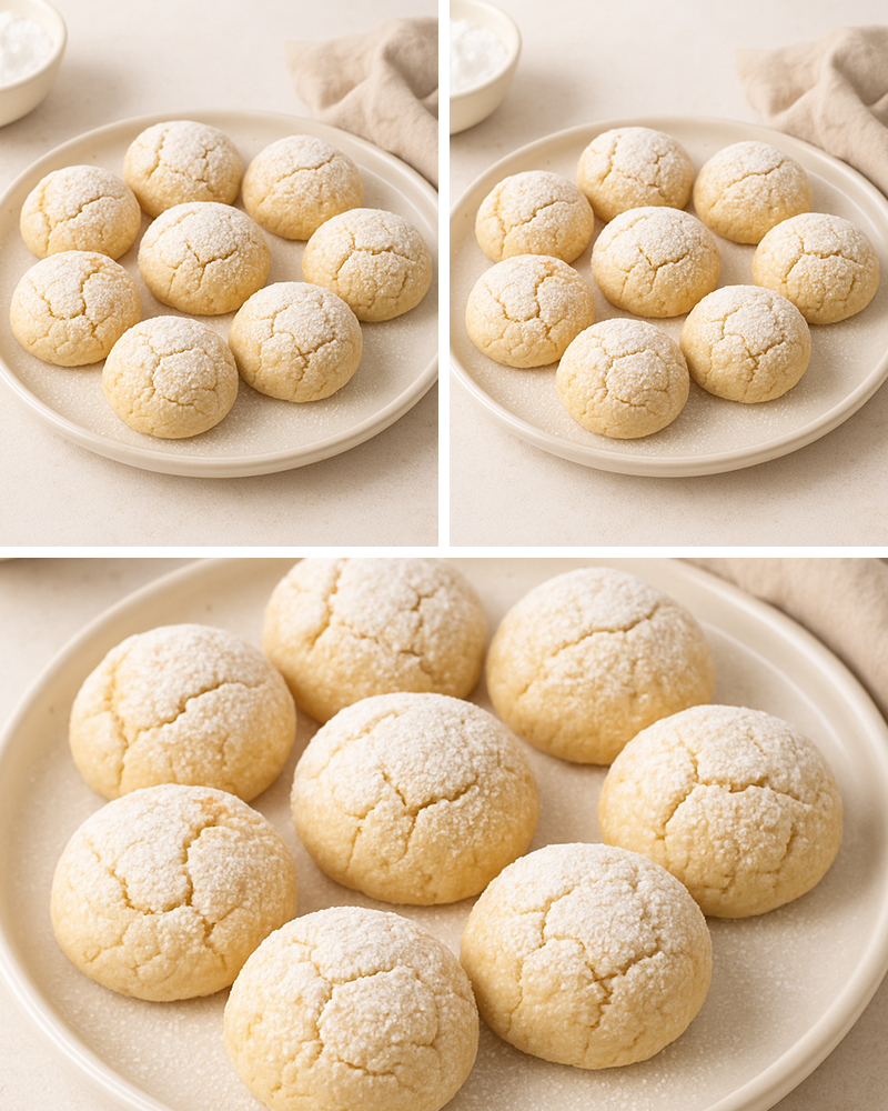 4 Malzemeli Şipşak Balayı Kurabiyesi Tarifi - 1