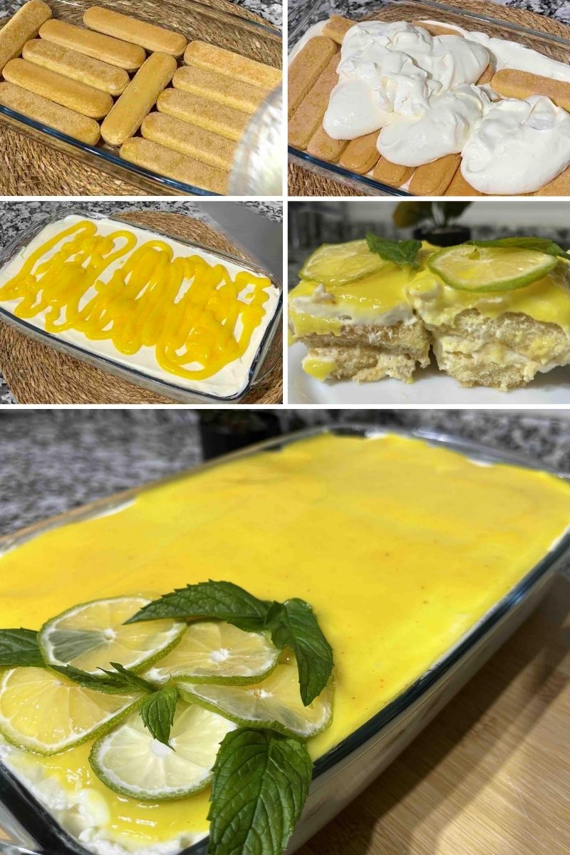 Pratik ve Yazın Favori Limonlu Kedidilli Tiramisu Tarifi - 1