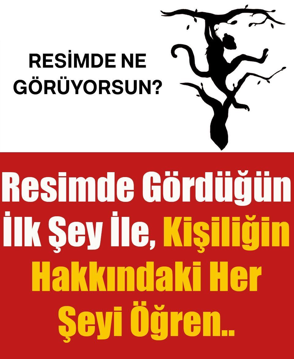 Resimde Gördüğün İlk Şey İle, Kişiliğin Hakkındaki Her Şeyi Öğren - 1