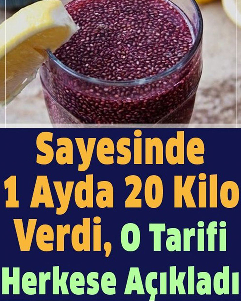 1 Ayda 20 Kilo Vermek İsteyen Bol Vitaminli Tarifi Kullansın - 1