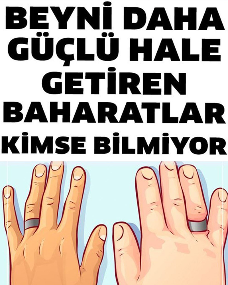 Bu Baharatlar Beyni Kuvvetlendiriyor Şişliklerden Kurtarıyor - 1