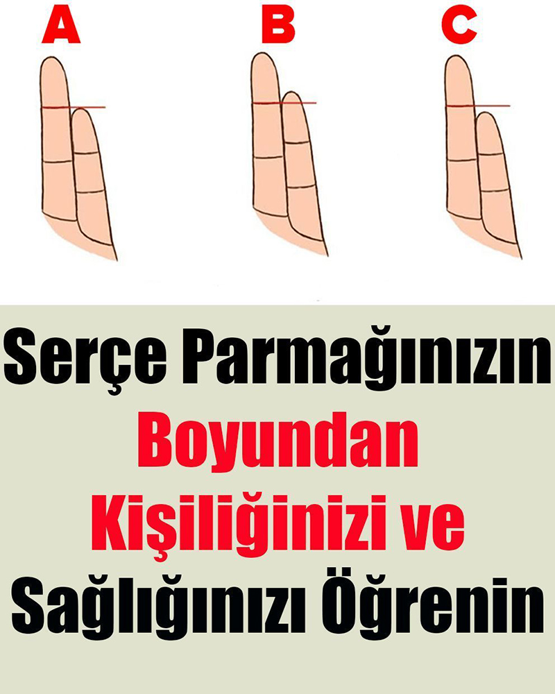 Serçe Parmağınızın Boyundan Kişiliğinizi ve Sağlığınızı Öğrenin - 1