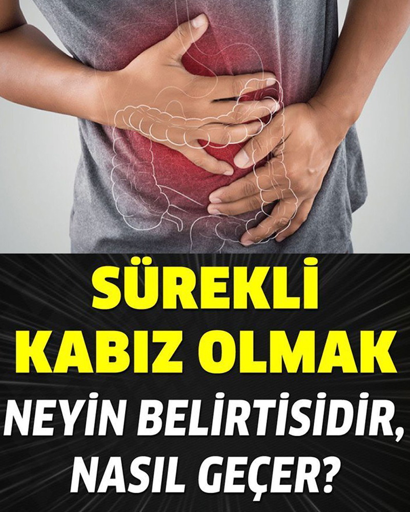 Sürekli Kabız Olmak Neyin Belirtisi - 1