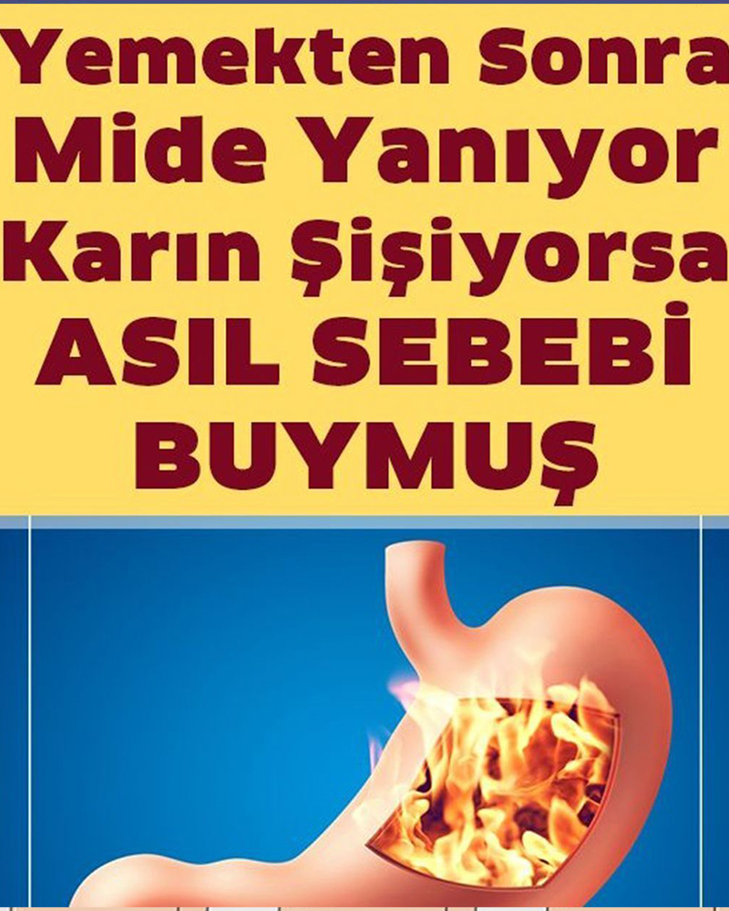 Mide Şişkinliği Ve Hazımsızlığın Asıl Sebebi - 1