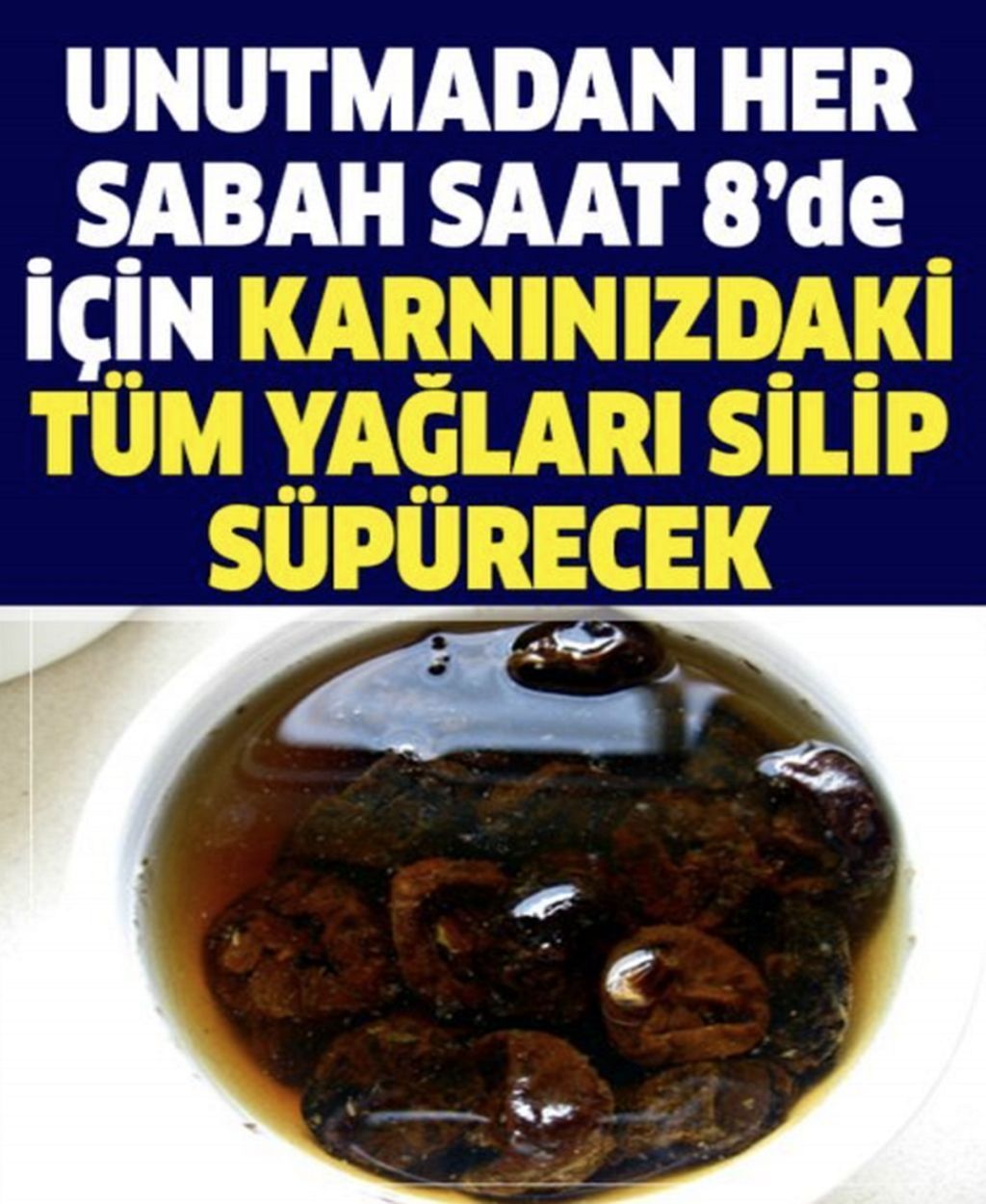 Unutmadan Her Sabah Saat 8’de İçin Karnınızdaki Tüm Yağlar Çılgınlar Gibi Eriyecek - 1