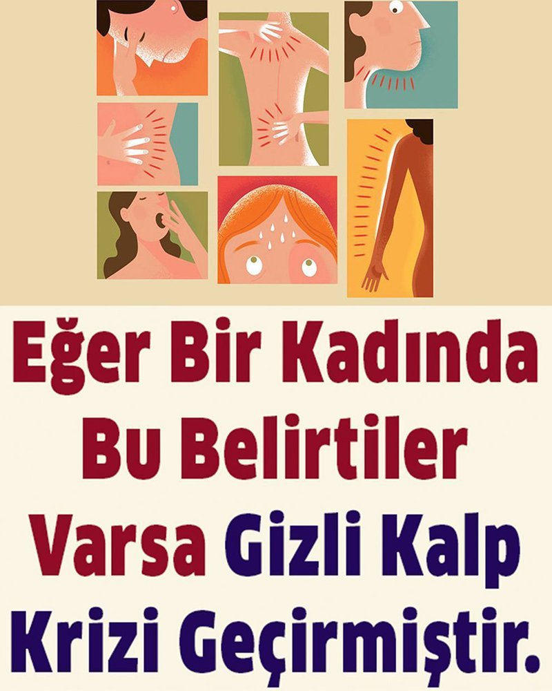 Eğer Bir Kadında Bu Belirtiler Varsa Kalp Krizi Geçirmiştir - 1