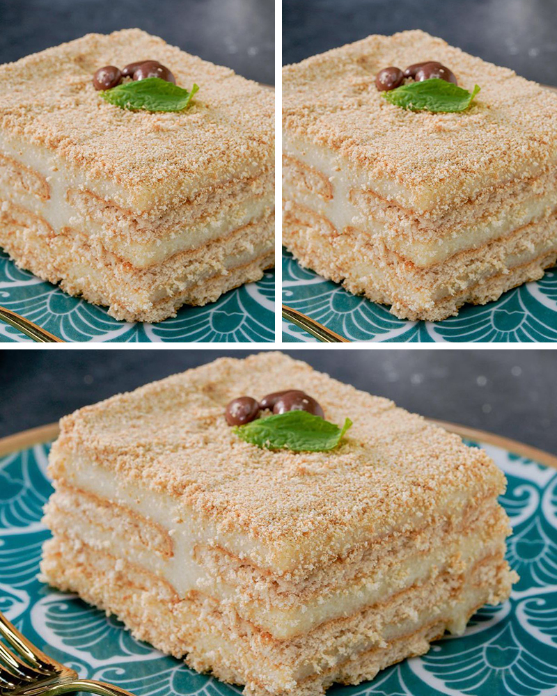 Bisküvili İrmik Tatlısı Tarifi - 3