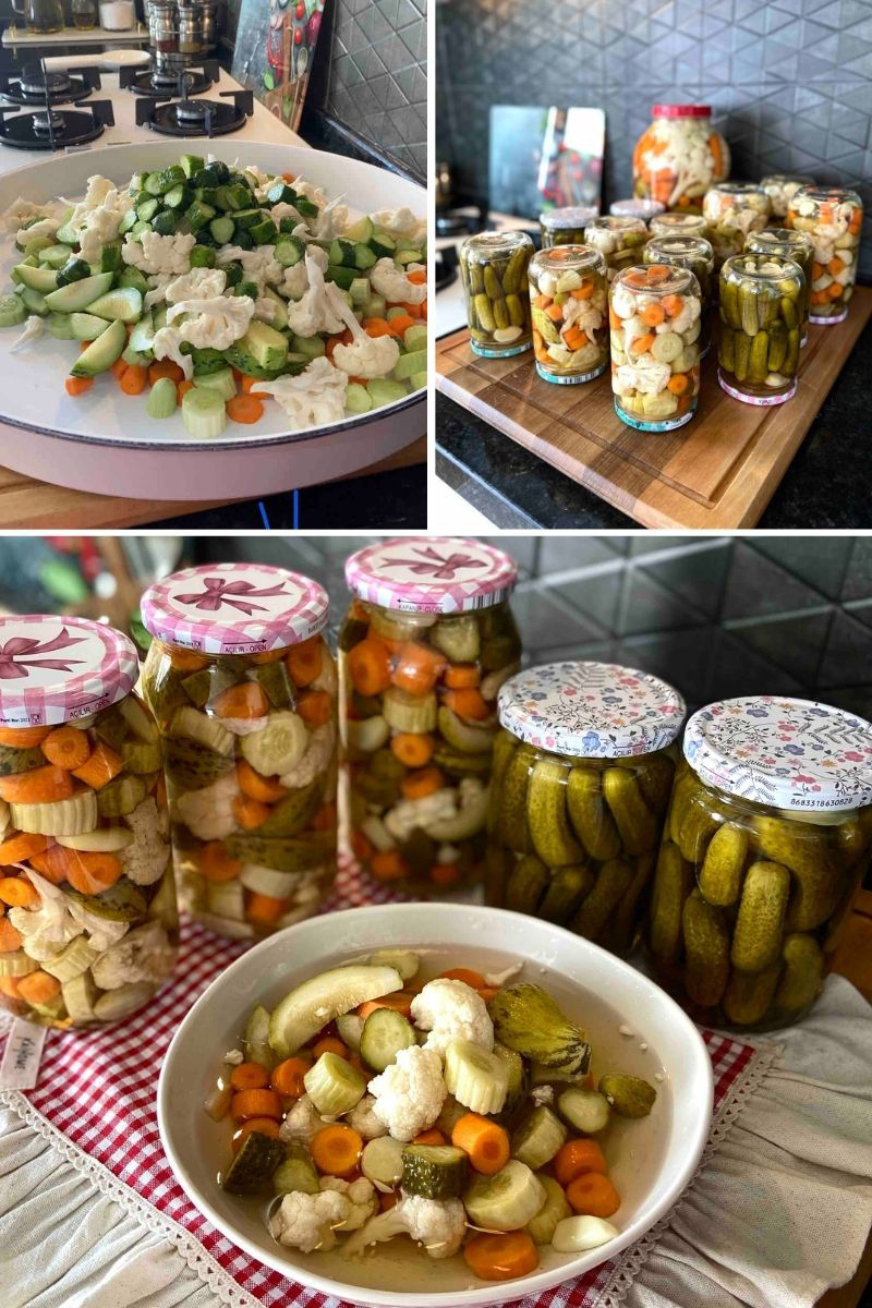 5 Günde Kütür Kütür Turşu Tarifi - 1