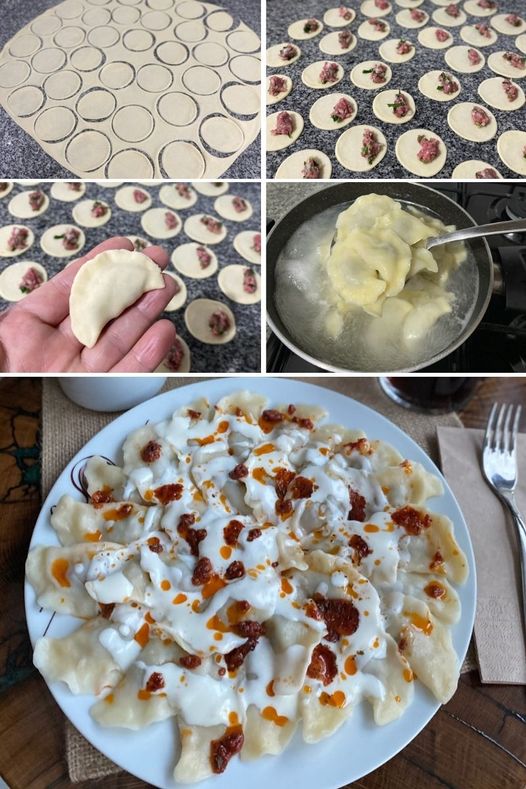 Kıymalı Hingel (Mantı) Tarifi - 2