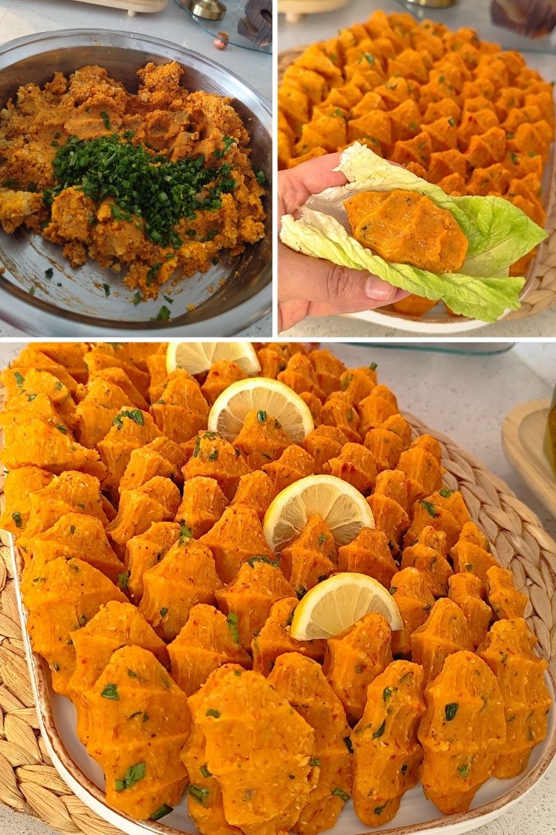 Tam Ölçülü Lokum Gibi Yumuşacık Mercimek Köftesi - 3