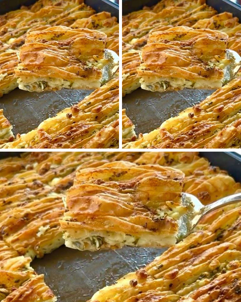 Pile Pile Lezzet Akordiyon Börek Tarifi - 2