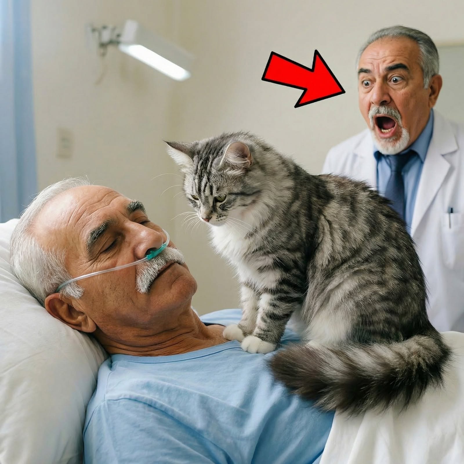 KOMA HALİNDEKİ MİLYARDERİN ODASINA SOKAK KEDİSİ GİRDİ - 2