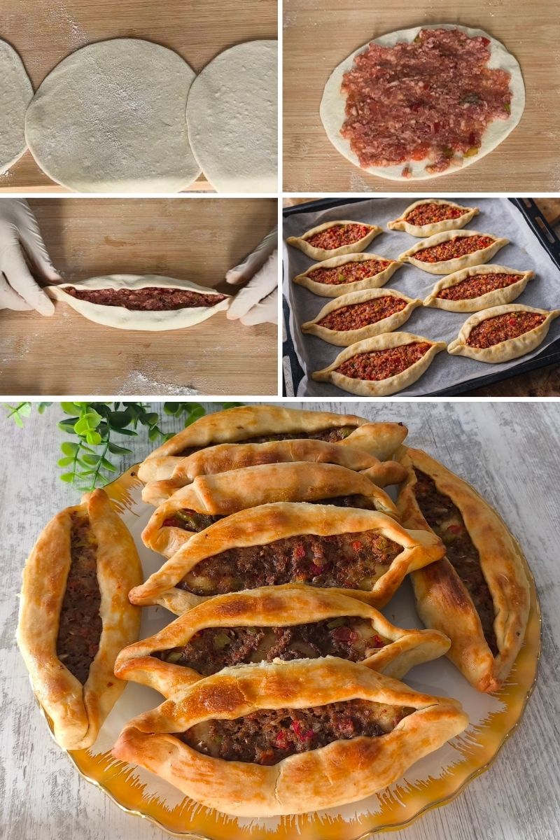 Minik Kıymalı Pide Tarifi (Buzluğa At İstediğin Zaman Çıkar Pişir) - 1