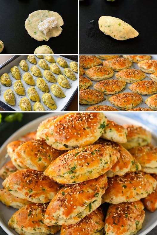 Maydanozlu Kıyır Kıyır Poğaça - 1