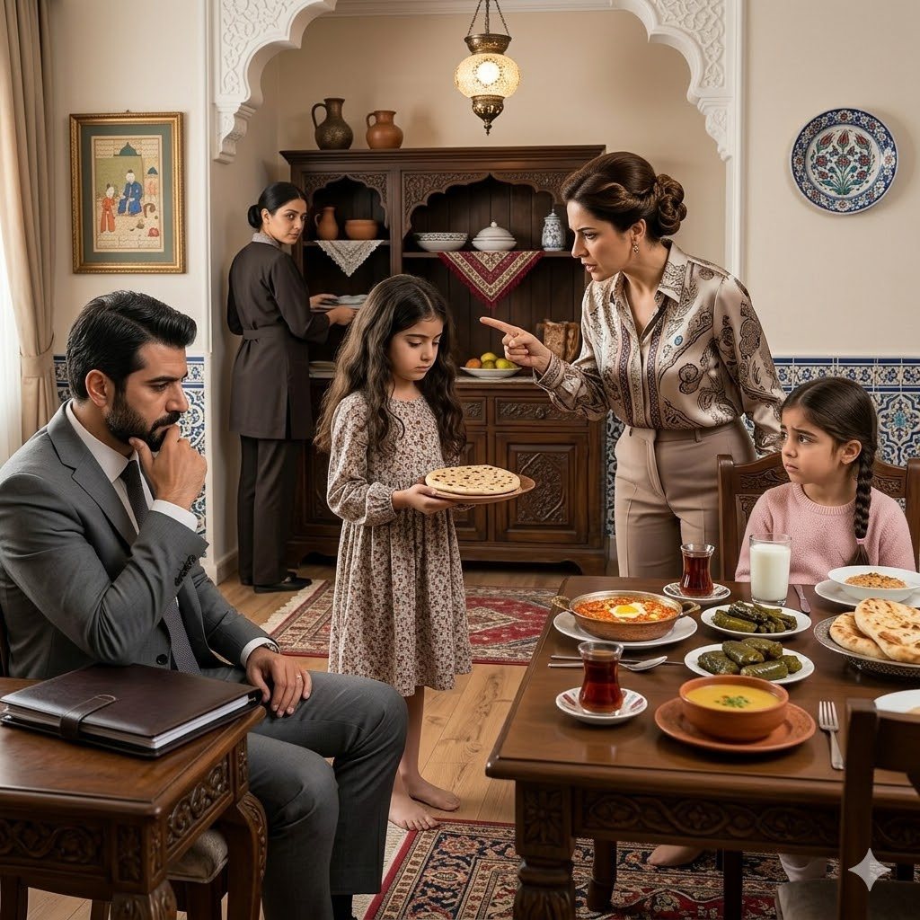 Gece yarısı, milyoner baba mutfakta kızını yerde uyuyakalmış halde buldu - 3