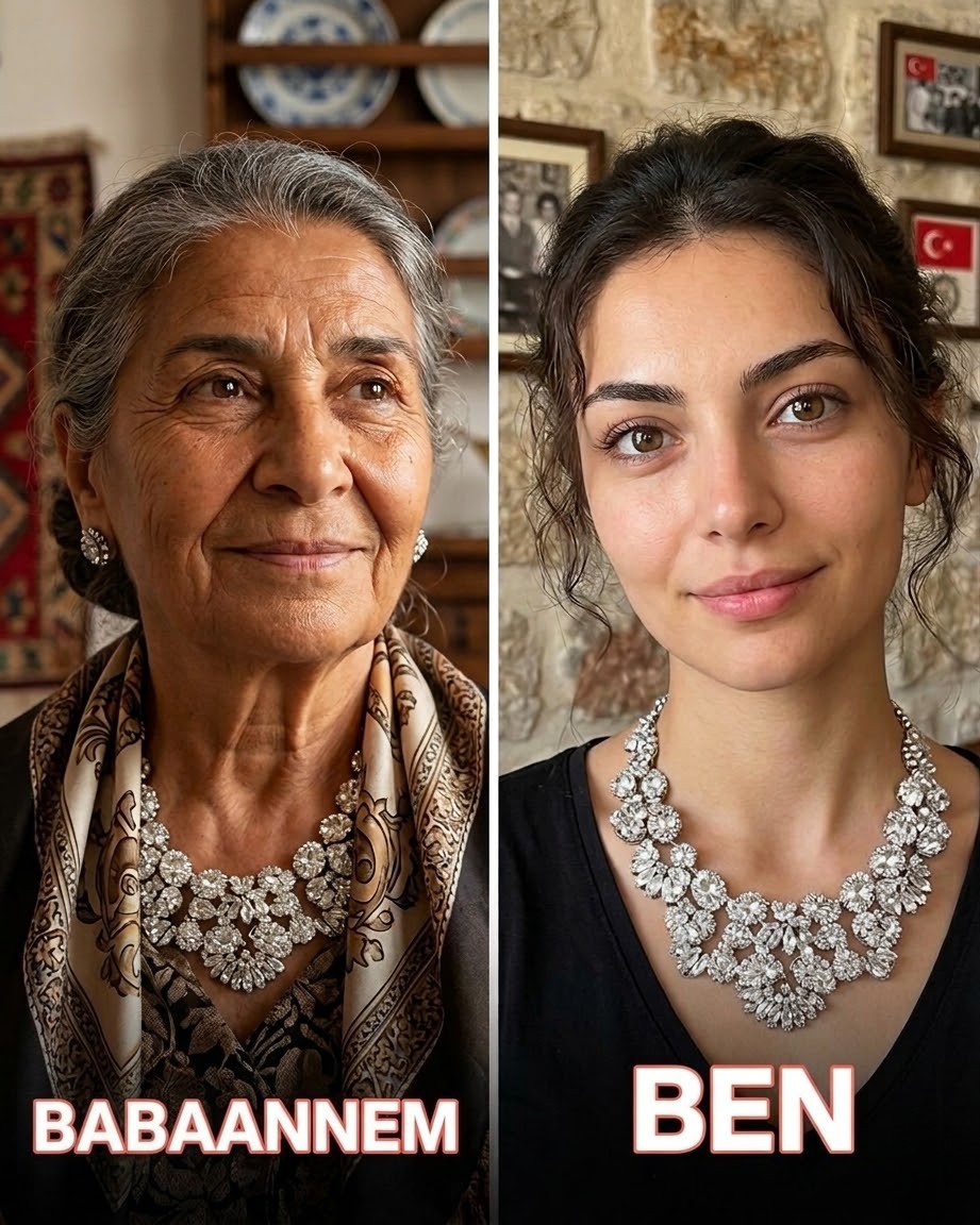 Rahmetli babaannemden kalan eski kolye - 2