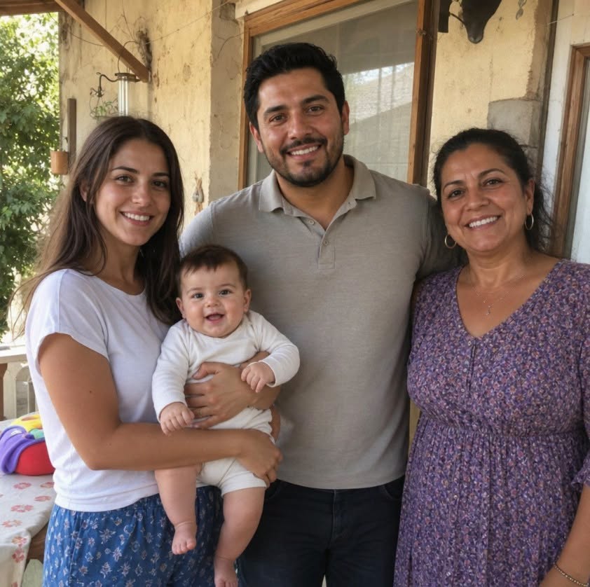 Harika bir evliliğimiz ve bir yaşında dünya tatlısı bir kızımız var - 1