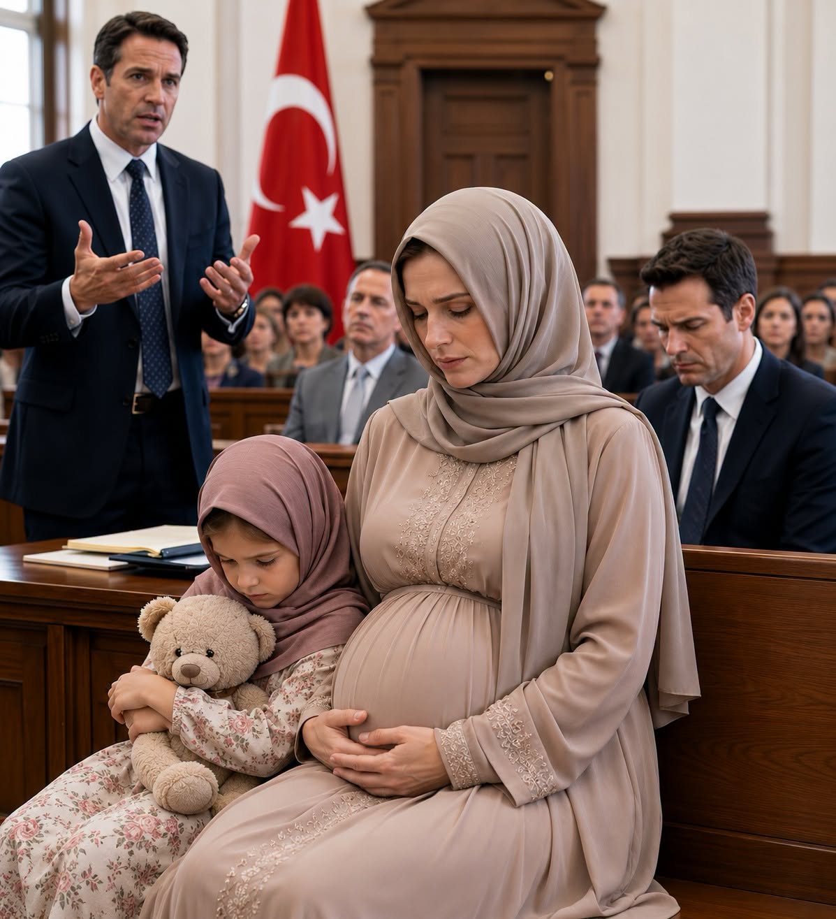 Hamile bir kadın, hakime boşanma talebinde bulundu - 3