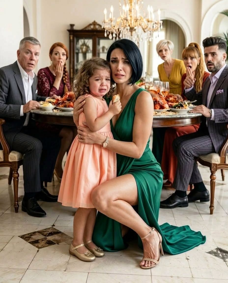 Kızımın evin dışında bayat ekmek yediğini - 2