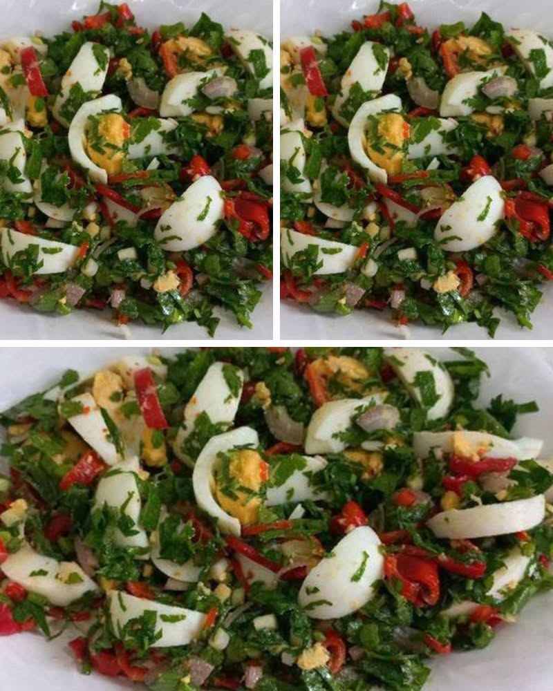 Kahvaltılık Yumurta Piyazı Tarifi - 1