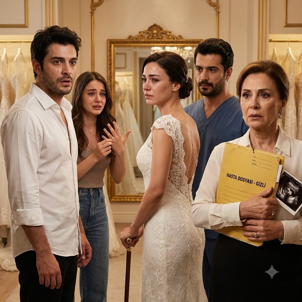 Gelinliğimi denemek için içeri girdim - 1
