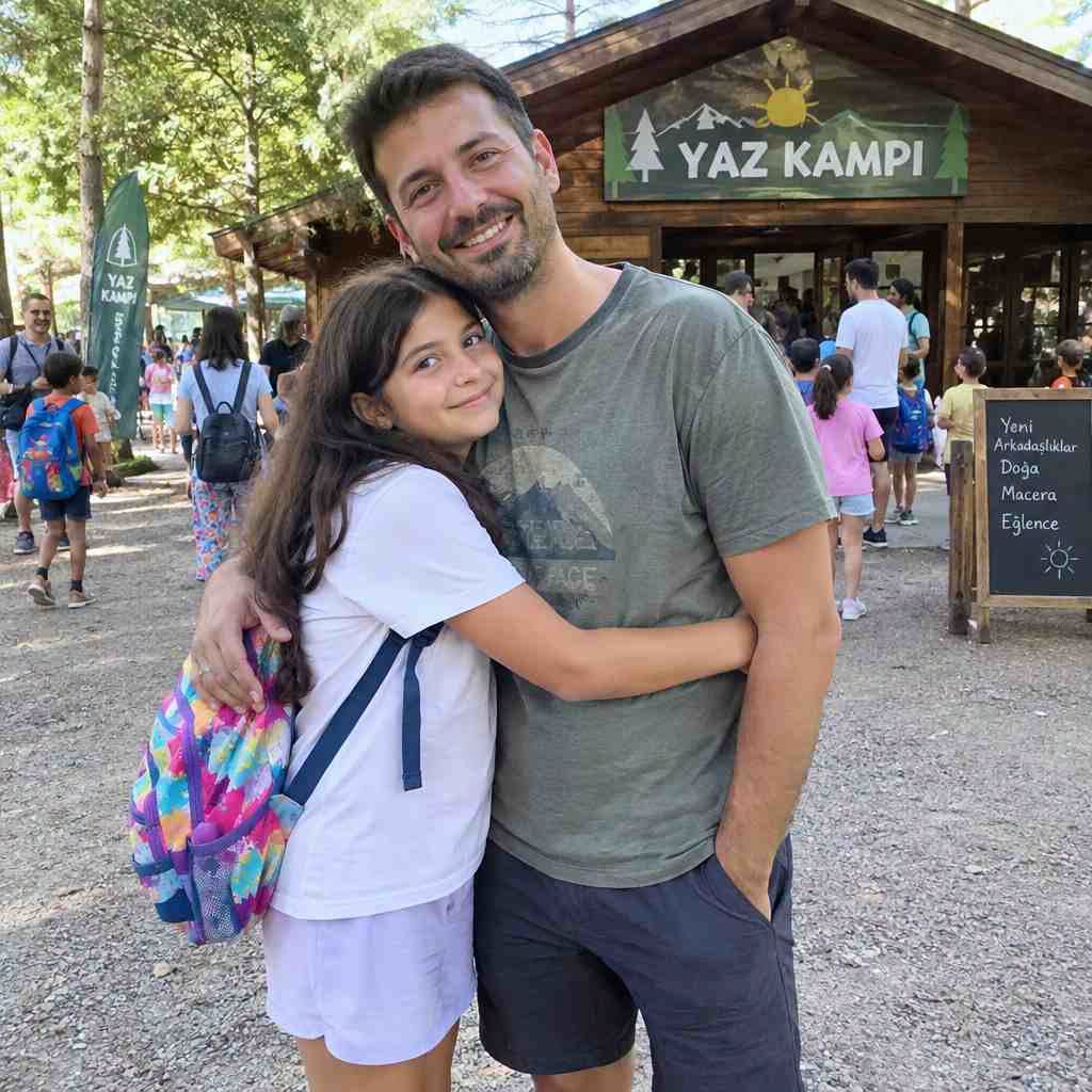 10 yaşındaki kızımı yaz kampına bırakması - 2
