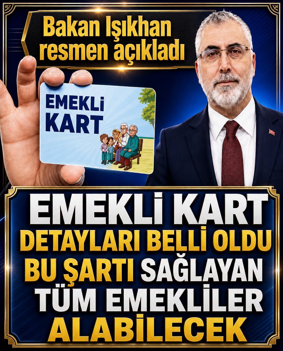 Emekli Kartı İddiaları ve Emekli Dijital Kart - 1