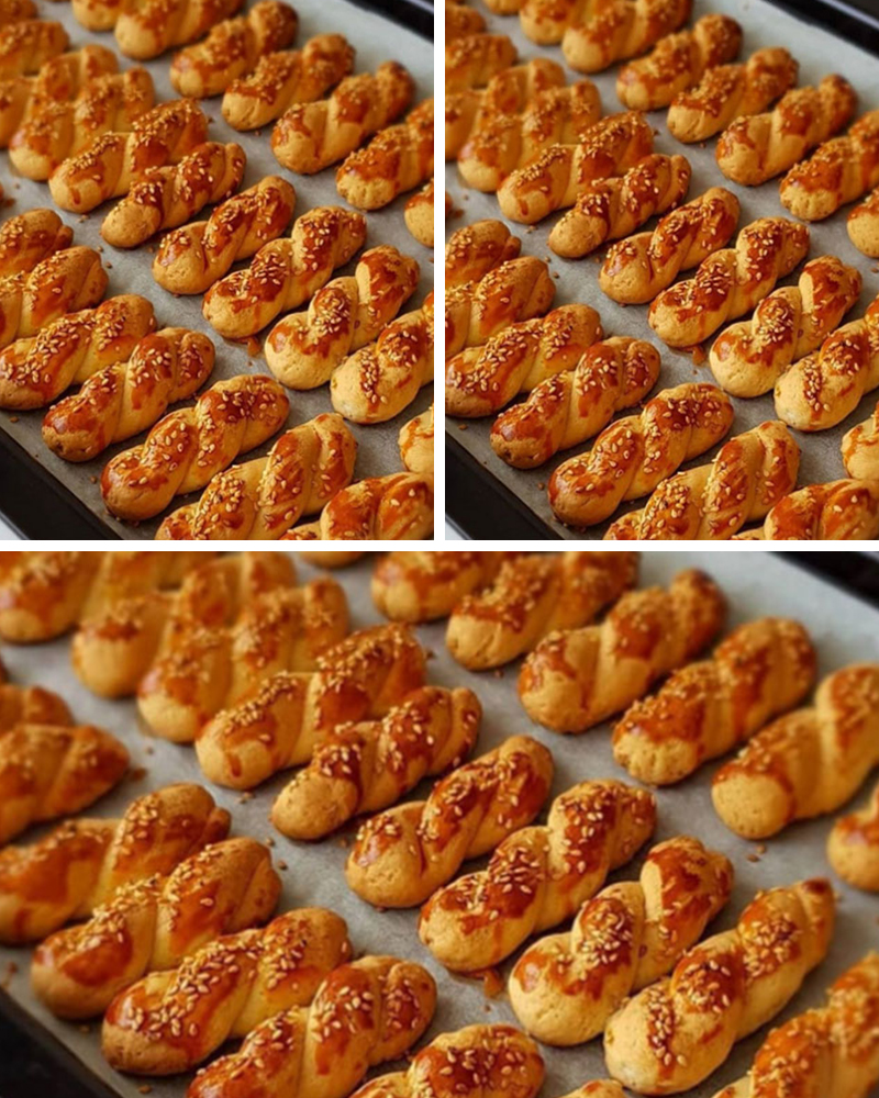 Ağızda Eriyen Kıyır Kıyır Tuzlu Kurabiye Tarifi - 2