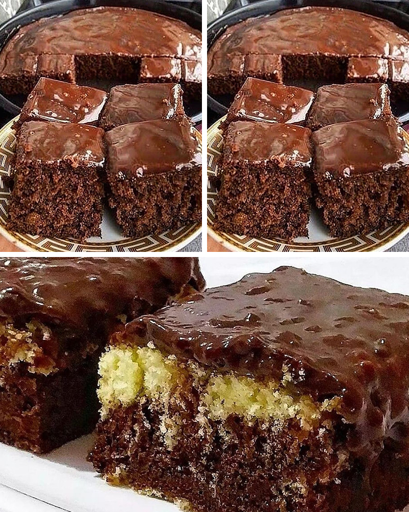 Borcamda Aile Boyu Çikolata Kaplı Mozaik Kek Tarifi - 3