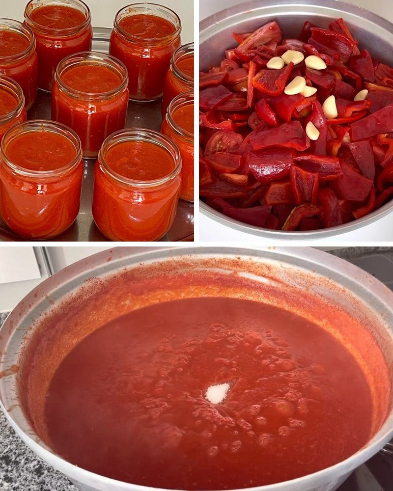 Asla Ekşimeyen Domates Sosu Tarifi - 1