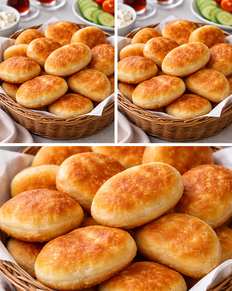 Anne Usulü Asla Yağ Çekmeyen Puf Puf Kabaran Mayasız Pişi Tarifi - 3