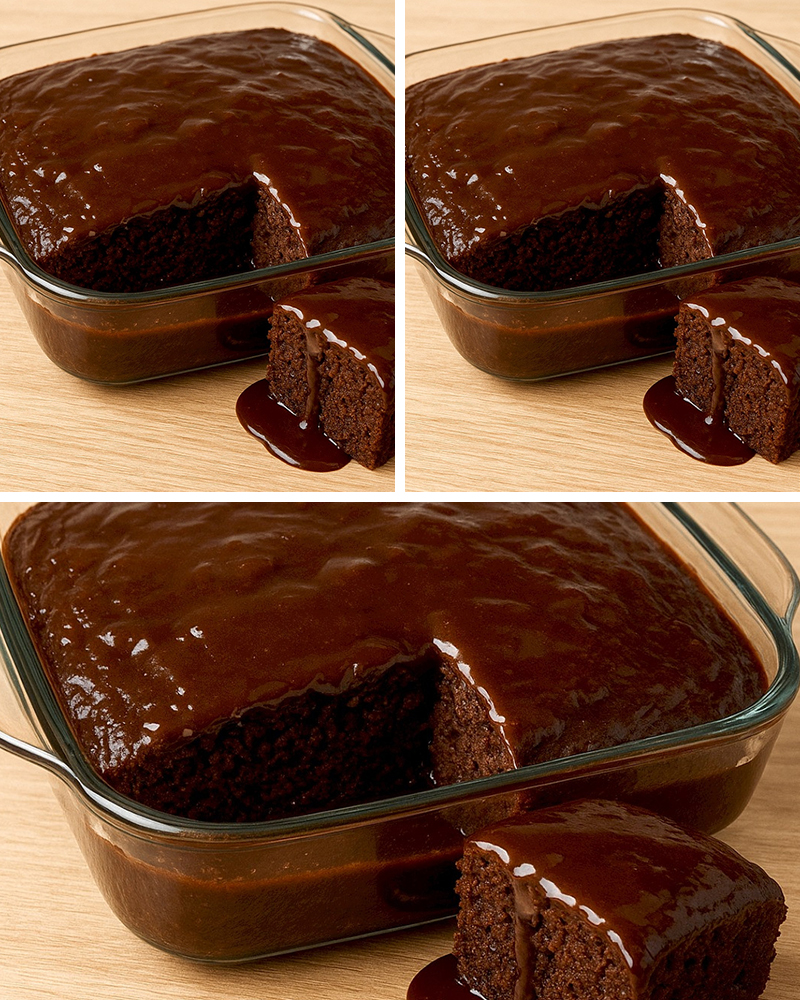 Bol Soslu Islak Kek Tarifi - 2