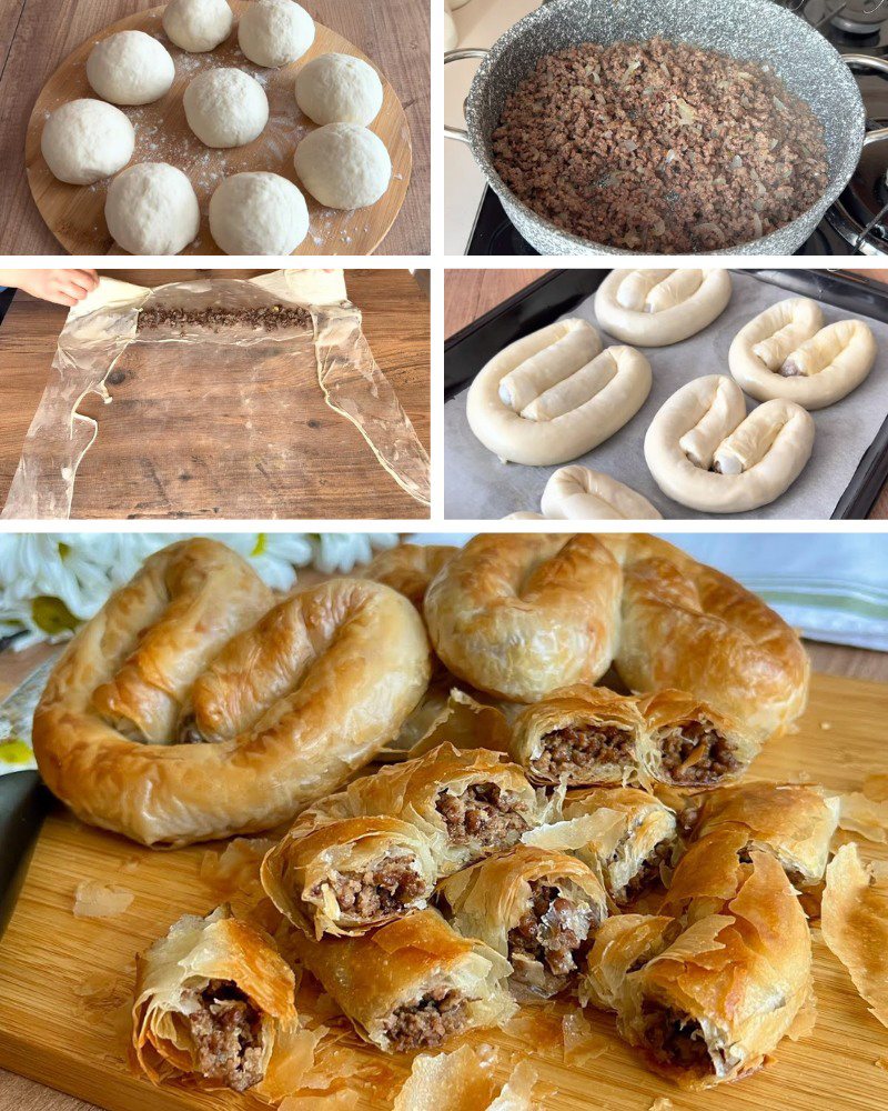 Tüm Püf Noktalarıyla El Açması Çıtır Boşnak Börek Tarifi - 2