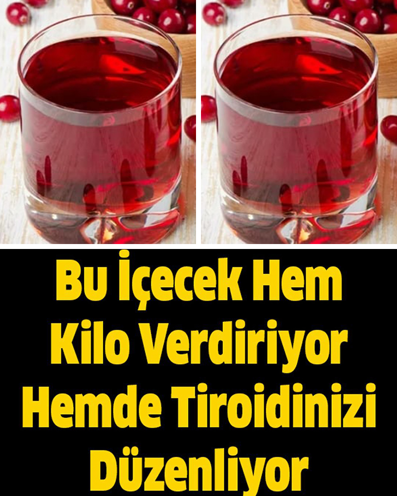 Bu İçecek Hem Kilo Verdiriyor Hemde Tiroidinizi Düzenliyor - 1