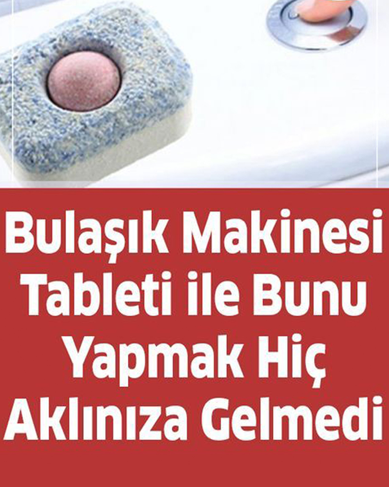 Bulaşık tabletinin inanılmaz kullanım alanları - 1