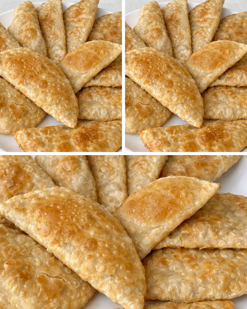 Dışı Çıtır İçi Sulu Sulu Çi Börek (Çibörek) Tarifi - 2