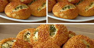 10 Dakikada Mayasız Simit Poğaça Tarifi