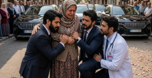 Kocasının cenaze ateşi daha yeni sönmüşken, dul kadın üç kayınbiraderini yanına aldı