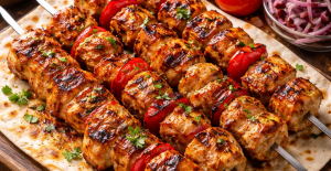 Lokum Gibi Yumuşacık Tavuk Şiş Tarifi