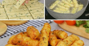 Annemin Kapış Kapış Anında Biten Çubuk Pişi Tarifi