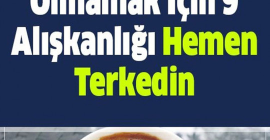 Alzheimer Hastası Olmamak İçin 9 Alışkanlığı Hemen Terkedin	
