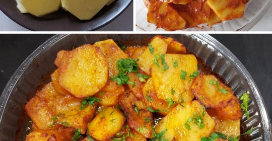 Fırında Soslu Patates Tarifi