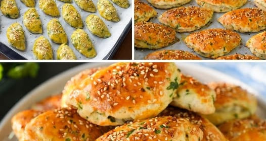 Maydanozlu Kıyır Kıyır Poğaça