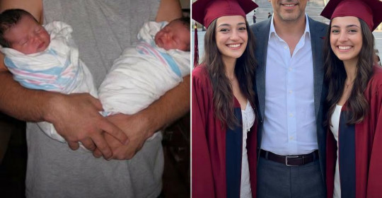 18 yıl sonra ise mezuniyet törenlerine geldi