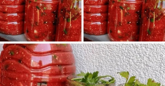 Acı Biberli Domatesli Sos Turşu Tarifi