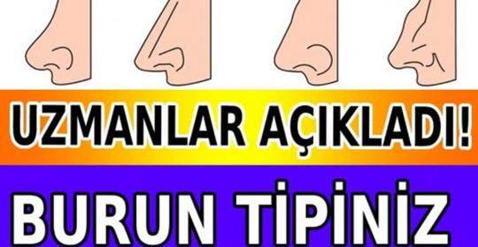 Burun Şekliniz Karakterinizi Ele Veriyor	
