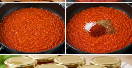 Lutenitsa (Balkan Kahvaltılık Sosu)