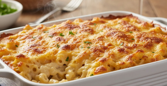 Fırında Peynirli Makarna Tarifi