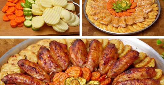 Fırında Özel Soslu Tavuk Kanat Tarifi