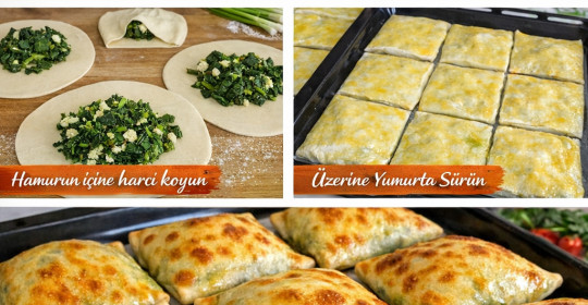 En Lezzetli En Kolay Çıtır Ispanaklı Börek Tarifi